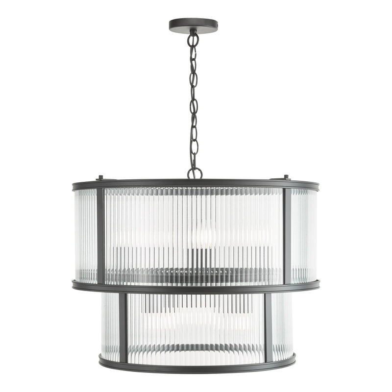 6 - Light Pendant, Matt Black