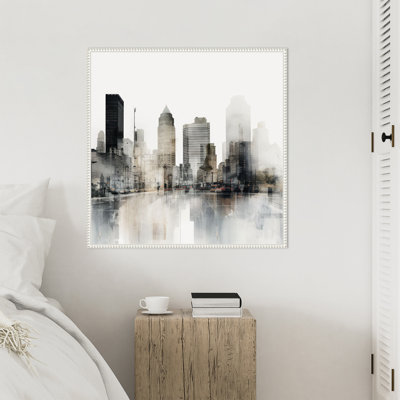 «New York Layered Urban I» par Irena Orlov, reproduction d'art sur toile encadrée
