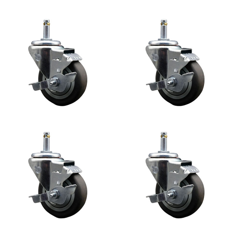 Thermo Swivel Grip Ring Stem Caster