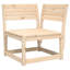 Shela Wood Outdoor Lounge Chair-350237313-350237312