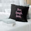 Housse de coussin en lin tableau noir love live love quot-516136916-516136914