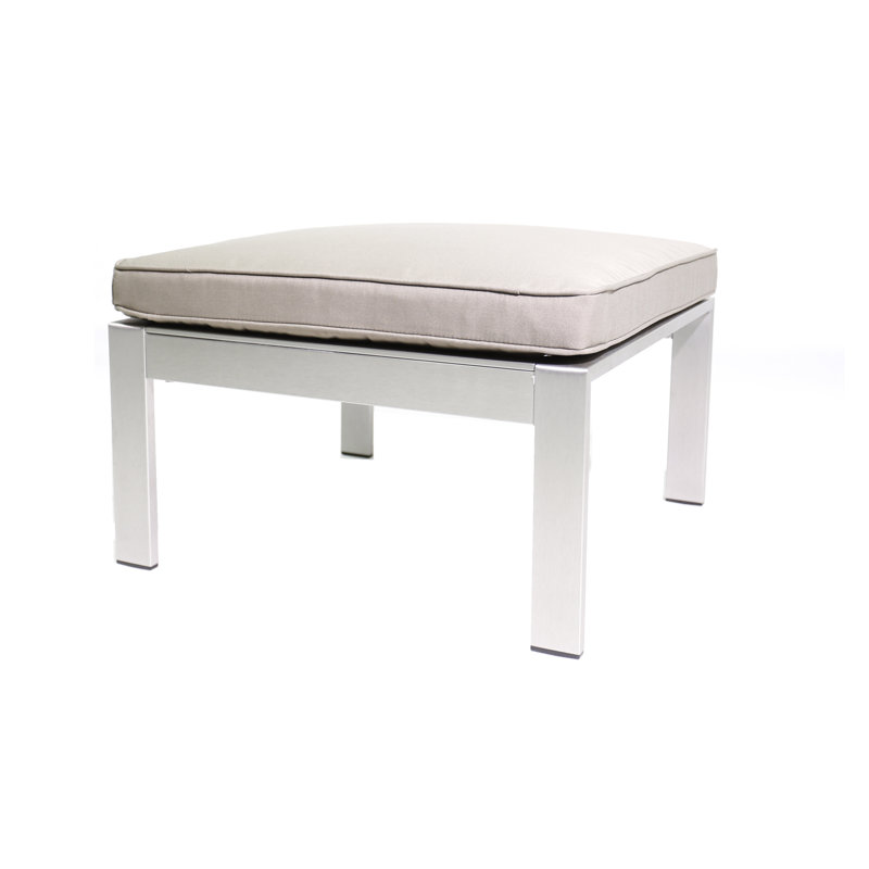 Repose-pieds d'extérieur avec coussin Karen