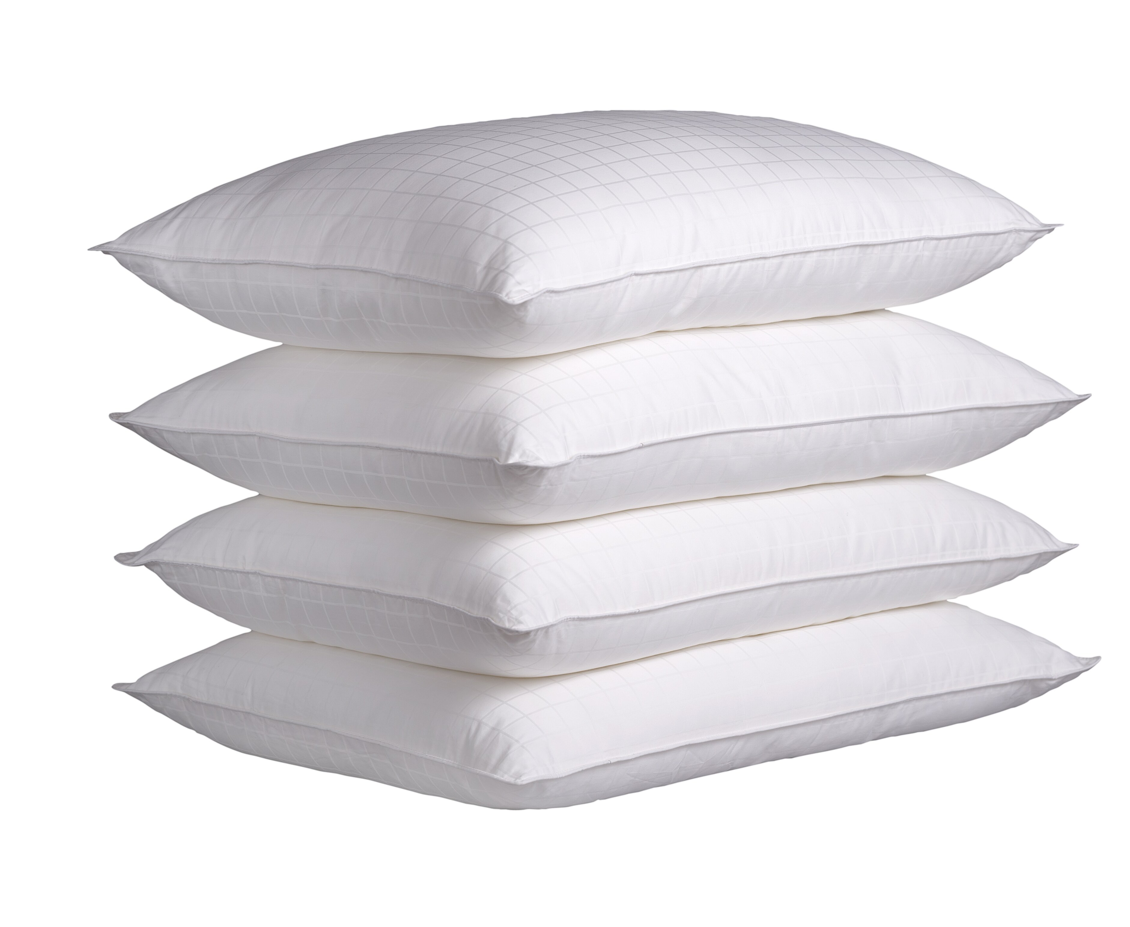 Cozy Essentials 4-Pack King Extra Firm Down Alternative Bed Pillow in the  Bed Pillows department at