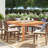 Averyann Square Teak Outdoor Dining Table
