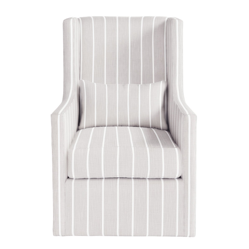 Noel Club Chair, French Gray Cotton