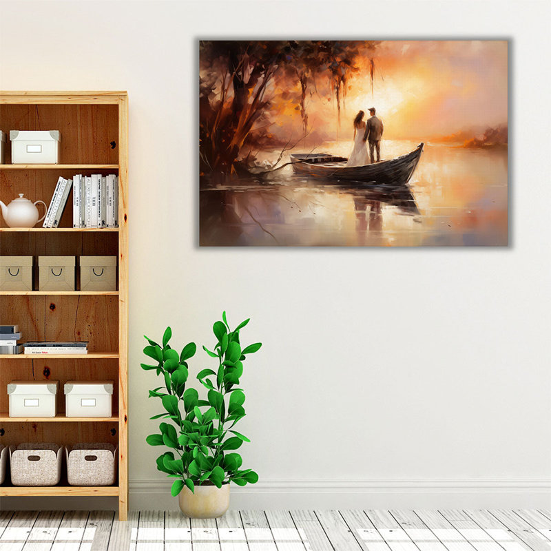 «Dreamy Waterside Romance», H 20 po x l 30 po