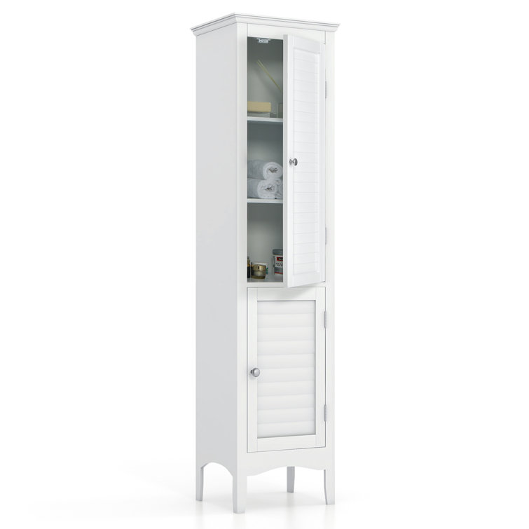 https://assets.wfcdn.com/im/60598531/resize-h755-w755%5Ecompr-r85/2619/261955424/Latitude+Run%C2%AE+Freestanding+Bathroom+Storage+Cabinet+Tall+Narrow+Storage+Cabinet+With+1+Adjustable+Shelf+1+Drawer+And+2+Doors.jpg