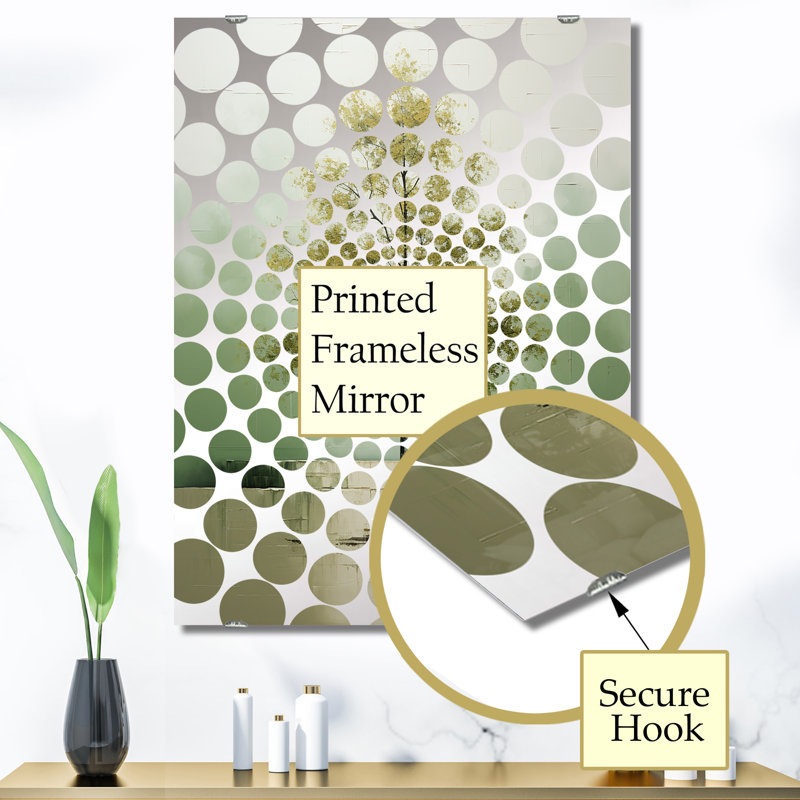 Miroir mural Basdeo MIR136573, 40 po x 30 po