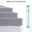 Très grand matelas en mousse viscoélastique gélifiée 2 pouces pour matelas à circulation d'air de conception ventilée de longue durée, nous, adoucissant les matelas et régulant la chaleur