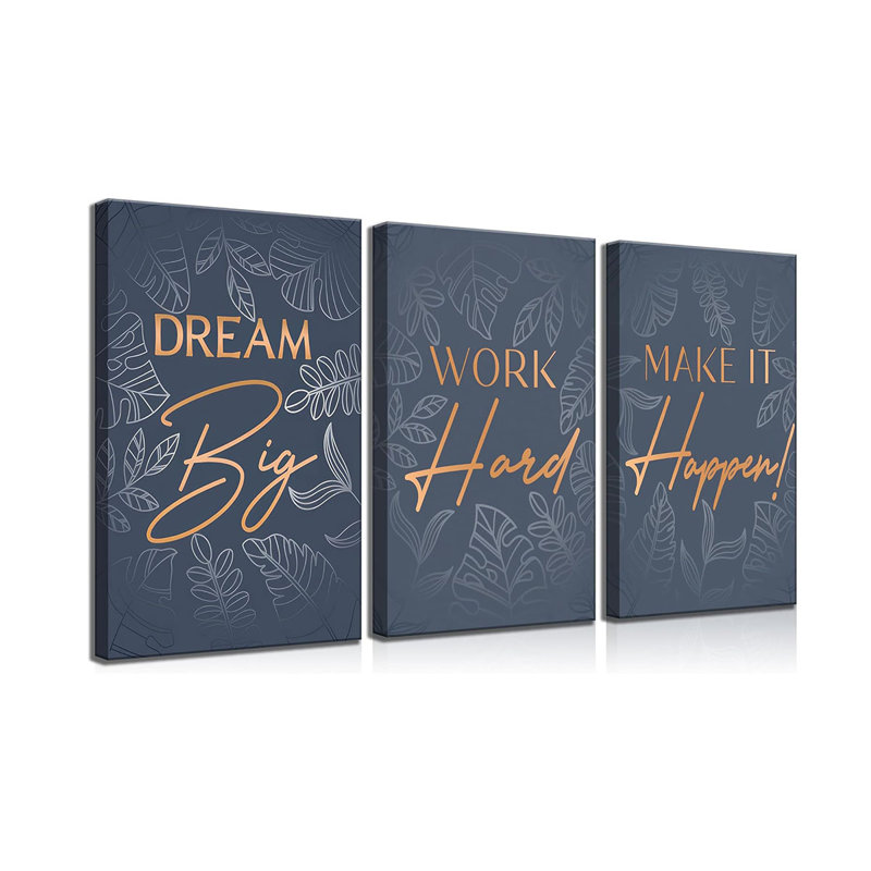 3 Piece Wrapped Canvas Print