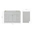 Base de meuble-lavabo simple 48 po Hamlet-38600802