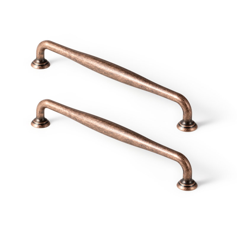 Ensemble de poignées antidérapantes rétro, 7.56", Antique Copper