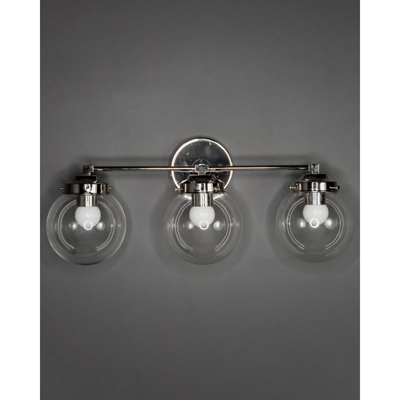 Armed Sconce, Polished Nickel
