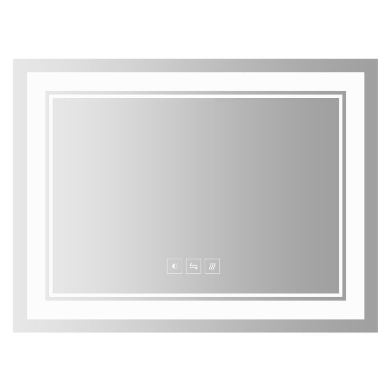 Miroir mural Condy, 36 po x 48 po, Rectangle