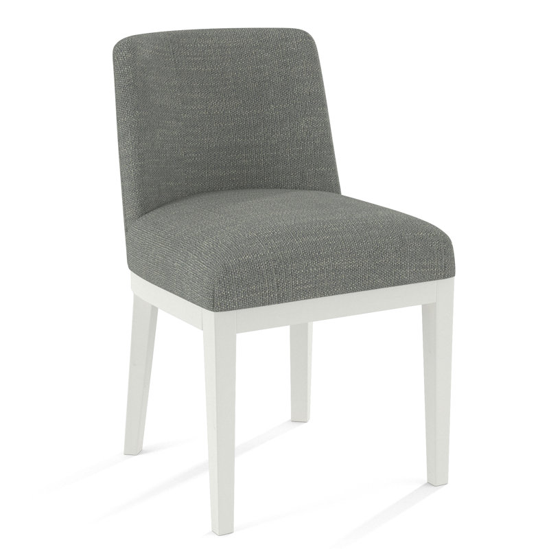 Upholstered Dining Chair, Applause Bravo, White