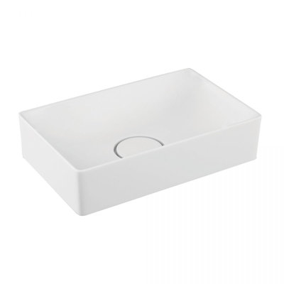 Wayfair Samples 10.6'' Matte White Ceramic Rectangular Bathroom Sink