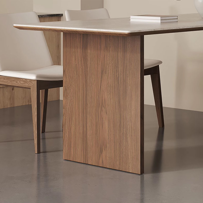 Navdia 2 - Person Double Pedestal Dining Set, 29.5"H x 70.9"L x 35.4"W