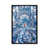 Toile encadrée de bois rustique foncé