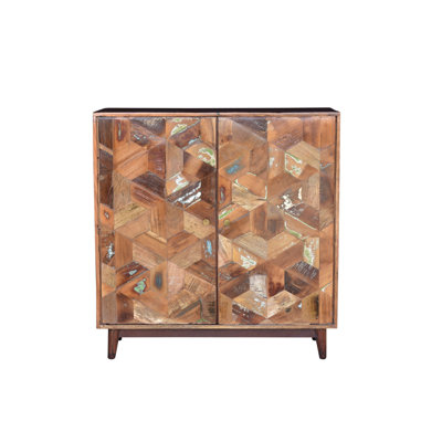 Solid Wood Accent Cabinet