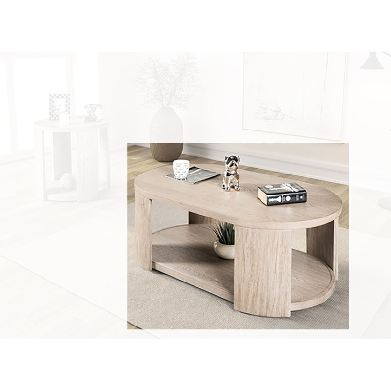 Table basse Ingersoll, H 18 po x l 50 po x P 28 po