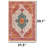 Bohemian Tribal Medallion Area Rug