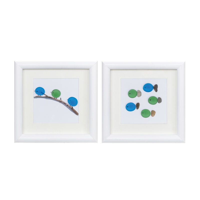 Bird and Fish Wall Art