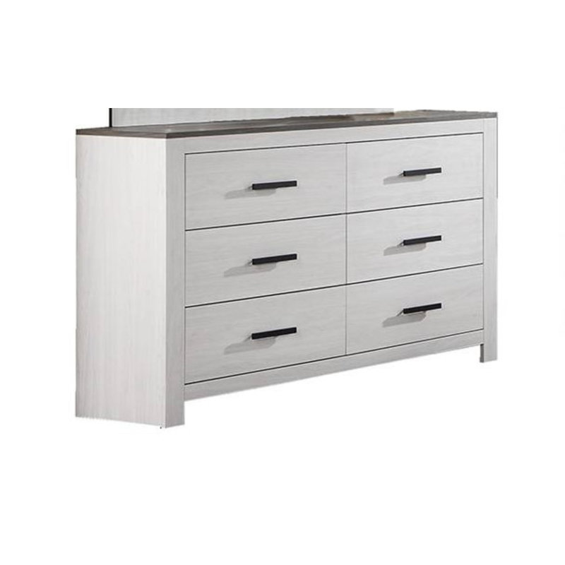 Commode 6 tiroirs Kateshia