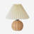 9.84" Pleated Table Lamp
