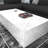 Khiry Sled Marble Rectangle High Gloss Coffee Table Elegant Center Table Side Table-878588925-878588924