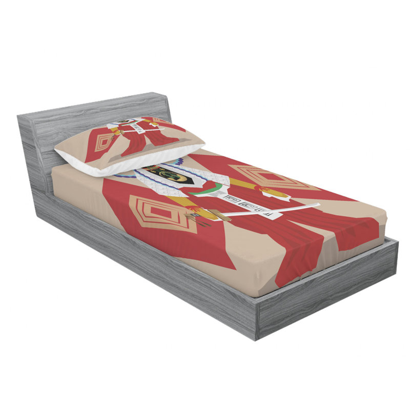 Ensemble de draps Kabuk, Ensemble de draps pour lit simple avec drap-housse