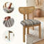 16.32 " H Chenille Upholstered Side Chair-1569561333
