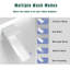 Intelligent Toilet With Bidet Function - Auto Open/Close, Foot Sensor, Flush, White Modern Smart Seat Heating Element,