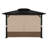 Aoodor Replacement 4-Panel Gazebo Sidewall Curtains-97531251-90565558