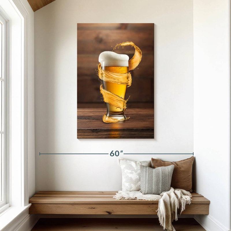 Verre à bière Yarlin, H 45 po x l 30 po
