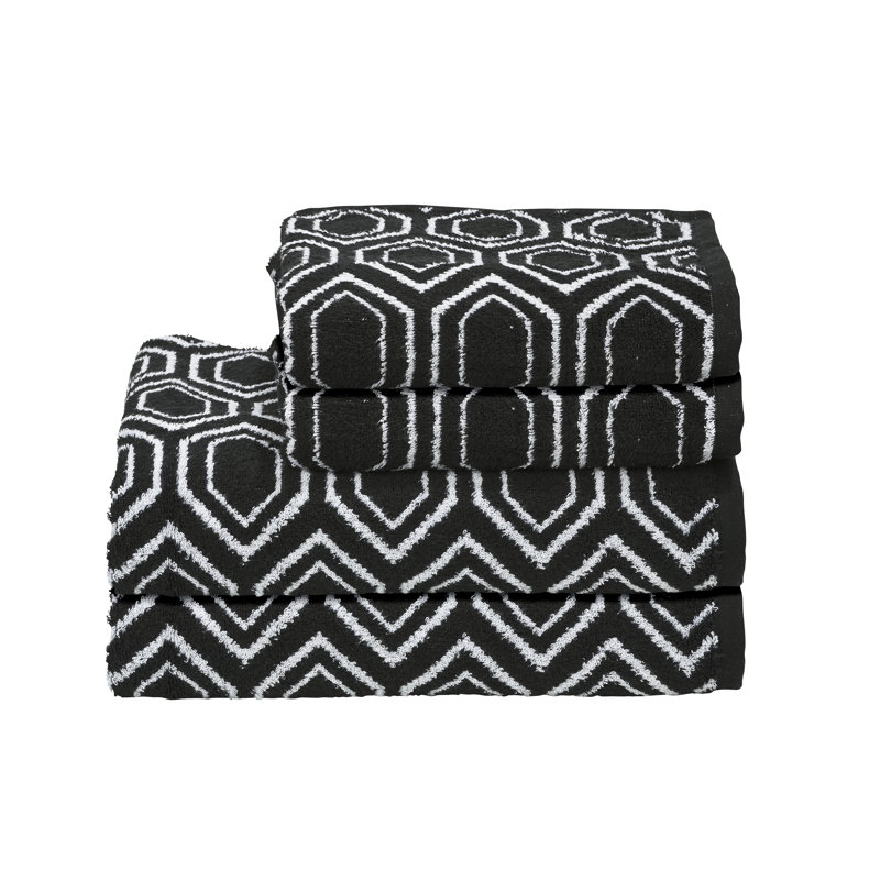 Faucett Midweight Jacquard Mulit-Size Set, Black/White