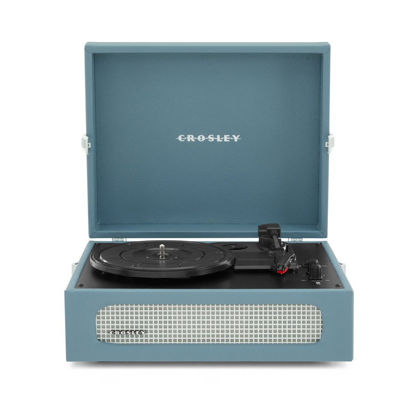 Voyager Turntable, Washed Blue