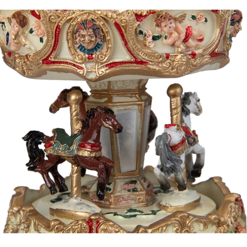 Boîte à musique 6,5 "carrousel