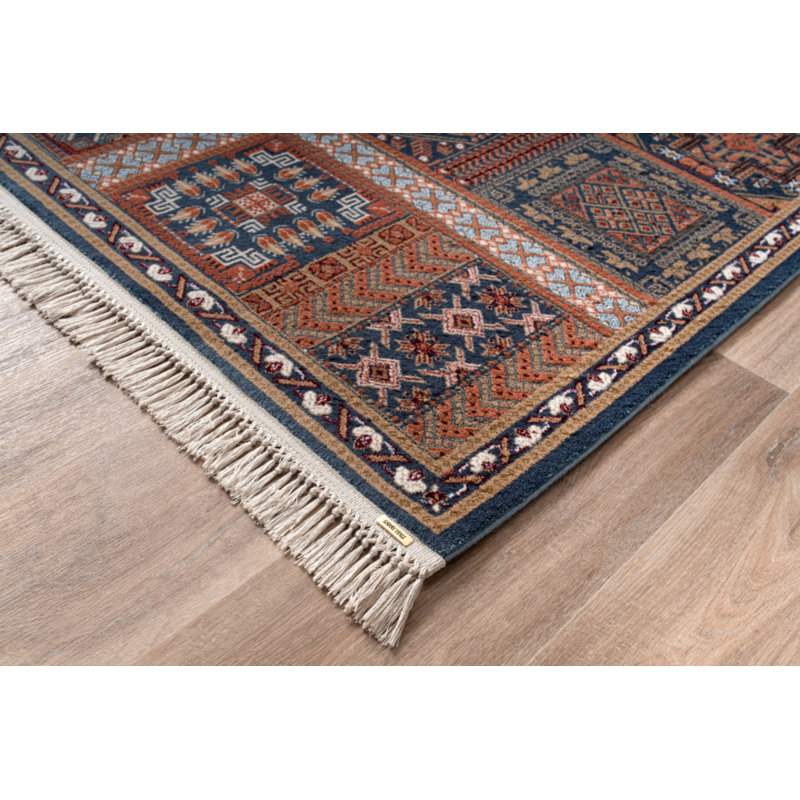 Tapis rectangulaire en coton Teapre, Rectangle 4 pi x 6 pi 3 po