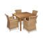 Savannah 4 Seat Square Dining Set