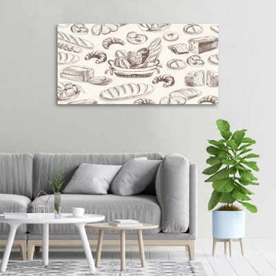 Bread - Wrapped Canvas Print