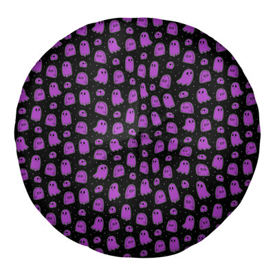 Coussin de sol rond Katelyn Elizabeth
