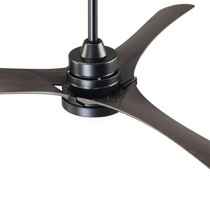 Ventilateur de plafond à DEL 52-CCT 52 po avec lumières et télécommande, intensité variable, moteur réversible à 6 vitesses