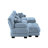 Modular Sectional Sofa Couch With Convertible Ottomans