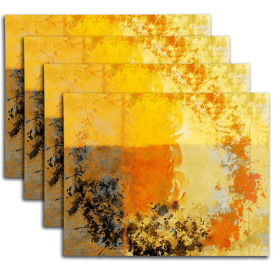 Napperon abstrait en polyester