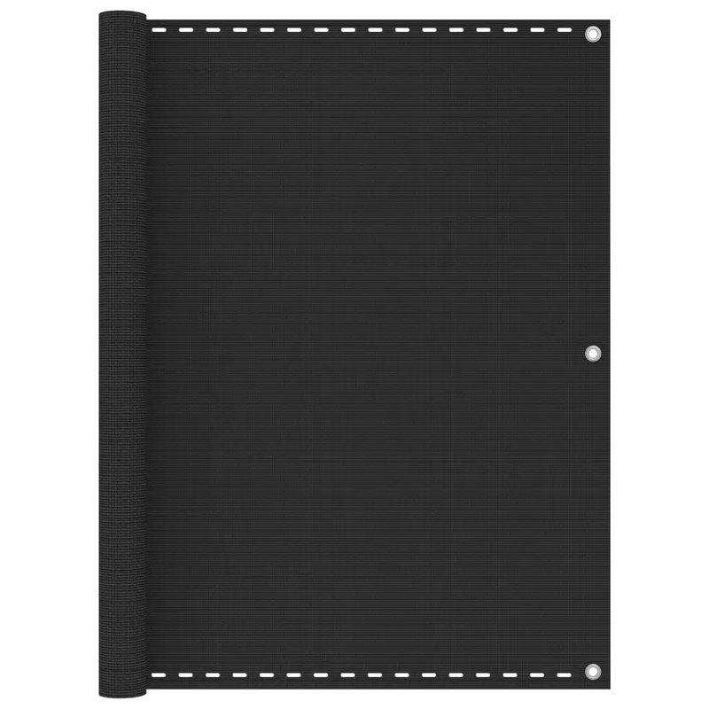 Hannabel Balcony Screen Cream 120X300 Cm HDPE, Anthracite