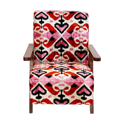 Velvet Accent Chair