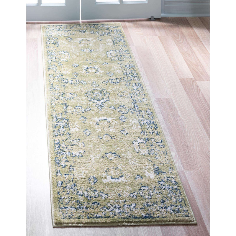 Endel Abstract Indoor Rug, Runner 2'7" x 10'
