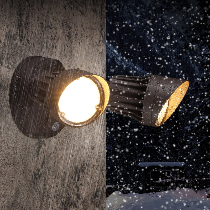 LED Motion Sensor Security Light Dusk to Dawn Color Temperature Selectable