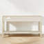 Console Deerfin, console contemporaine de 59,08 po avec 3 tiroirs et 1 tablette-88367383