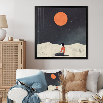 Minimalisme solidaire paysage II sur toile